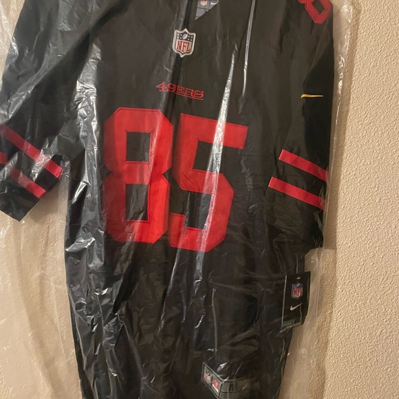 Nike Black and Red NFL Jersey - Picture 1 of 1